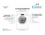 Lavasecarropas Candy GVSW286T 8/6 KGS 1200 RPM White