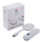 Chromecast With Google Tv De Voz 4ª Generación 4k 8gb Snow Con 2gb De Memoria Ram