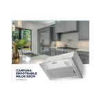 Extractor Purificador Cocina Kudu Inox 52cm Empotrable 130w
