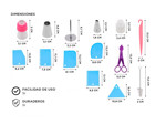 Kit Decorador para Pastelería Gadnic 72 Piezas
