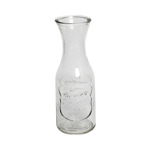 Botella Jarra De Vidrio P/ Agua Jugo Bebida 1 Litro Lts