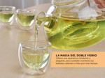 Set x2 Vasos Doble Vidrio Cuk by Gadnic Frío Calor Café Té