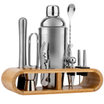 Kit Bartender Gadnic Coctelera Acero Inoxidable 12 Piezas