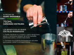 Kit Bartender Gadnic Coctelera Acero Inoxidable 12 Piezas