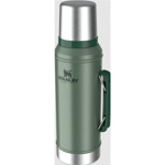 Termo Stanley 950ml Con Manija Y Tapón Cebador - Verde