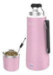 Termo Eléctrico Peabody Pe-et1000p Etermo + Mate Rosa