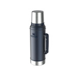 Termo Mate Stanley Classic 950 ml Con Asa y Tapón Cebador Azul Nightfall