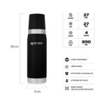 Termo Stanley Serie Master 740 Ml - Negro