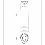 Termo Bomba Tramontina Exata Acero Inoxidable 1.8 Lts