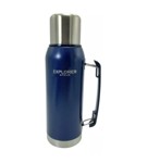 Termo Acero Inoxidable Explorer 1 Litro Manija Pico Apto Sta Azul