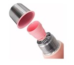 Termo Acero Inoxidable Explorer Pico Cebador 1 Litro 24 Hs Rosa