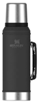 Termo Stanley Clasico 950ml Negro Con Manija Y Tapón Cebador