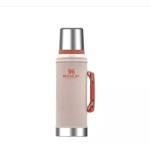 Termo Stanley Classic 950ml Rosa Con Manija Y Tapon Cebador