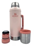Termo Stanley Classic 950ml Rosa Con Manija Y Tapon Cebador