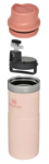 Vaso Termico Stanley 473 ml Rosa One Hand Travel Mug Trigger Action