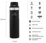 Vaso Stanley Travel Mug Tapa One Hand 591ml Acero Inoxidable