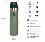 Vaso Termico 591ml Stanley One Hand Inoxidable Sin Bpa Verde
