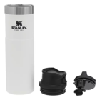 Vaso Termico 591ml Stanley One Hand Inoxidable S/ Bpa Blanco