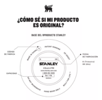 Termo Viandera 354ml Stanley Adventure To-go Alimentos Negro