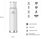 Termo Matero 1,3l Stanley Adventure To-go C/ Cebador Blanco
