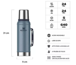 Termo Matero 950ml Stanley Classic Cebador Inox Sin Bpa Lake