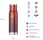Termo Matero 1l Stanley Adventure To-go Cebador Sin Bpa Clay