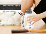 Botella de Agua Gigante Gadnic Deportiva