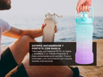 Botella Motivacional 2 Litros Gadnic Degrade Botellon Agua