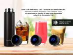 Termo Digital De Acero Inoxidable Gadnic TG5 Frio Y Calor Capacidad 500 Ml