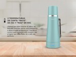 Termo Electrico Peabody E-termo 700w 1 Litro Pico Cebador Y Bombilla Rosa metalizado