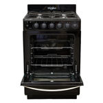 Cocina Whirlpool Negra Hierro 56 cm
