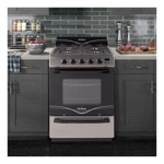 Cocina Florencia a gas con encendido eléctrico acero inoxidable - 5558