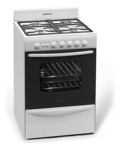 Cocina Longvie Horno 56 Cm 4 Hornallas Blanco 13601bf