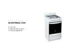 Cocina Escorial Palace Gas Natural 51cm