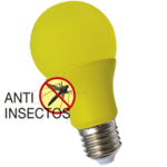 Lampara Bulbo A60 Led Color amarillo anti insectos 5w Tbcin