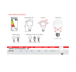 Lámpara Led 10w C/sensor Luz Dia Noche Fotocélula Tbcin