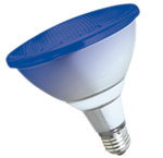 Lampara Par 38 Vidrio 12w E27 Azul E27 Tbcin