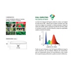 Lámpara Led Cultivo Crecimiento Full Spectrum 40w Tbcin