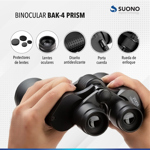 Binocular Largavista Prismaticos 1000 Mts Caza Avistaje Hd