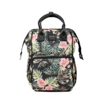 Mochila Bolso Maternal Termica Certars Estampada Negra