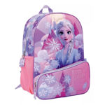 Mochila Frozen Espalda 16 Pulgadas Primaria Anna Elsa
