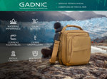 Mochila Bolso Táctico de Hombros Gadnic RN05 Impermeable
