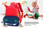 Mochila Escolar Hipopótamo Para Niños