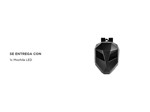 Mochila Para Moto Gadnic Pantalla Led Porta Casco Semi Rígida