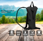 Mochila Táctico Gadnic Hidratante 2,5L Camelback Militar