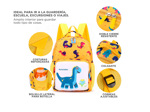 Mochila Escolar de Dinosaurio Gadnic Para Niños Colegio