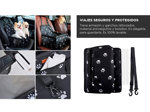 Mochila de Transporte para Mascotas Gadnic Para Auto Seguridad
