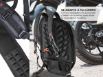 Mochila Semi Rígida Para Moto Cucyma CB-1907 Impermeable Portacasco