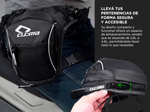 Muslera CUCYMA CB-1605 Expansible 2,8L a 4,6L Riñonera Táctica Para Moto