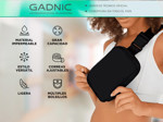 Riñonera Unisex Gadnic Impermeable con Correa Ajustable